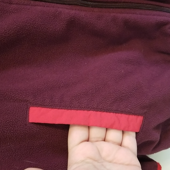 WOOLRICH Nylon Trimmed Fleece Full Zip - Picture 4 of 5